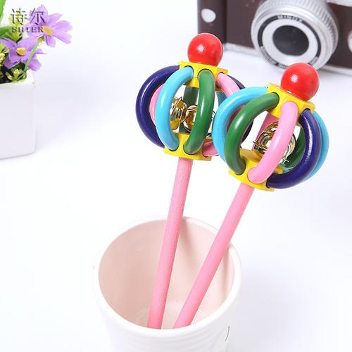 新款创意婴幼儿手摇铃——手握摇铃，宝宝的第一件益智玩具首选